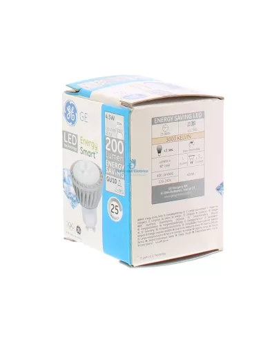 Ge Lighting Led4.5/gu10/830/220-240v/wfl/bx led lamp 4,5w gu10 3000°k wfl